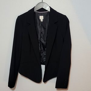LC LAUREN CONRAD Black High-Low Blazer Women’s Size 2